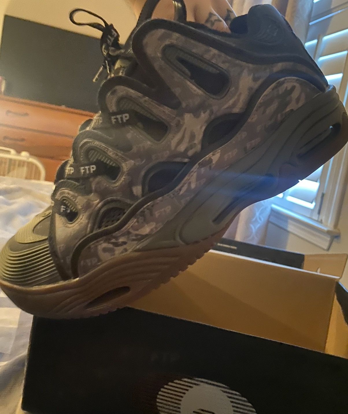 Fuck The Population × Osiris FTPxOSIRIS D3 WOODLAND Size US 12 / EU 45 - 5 Thumbnail