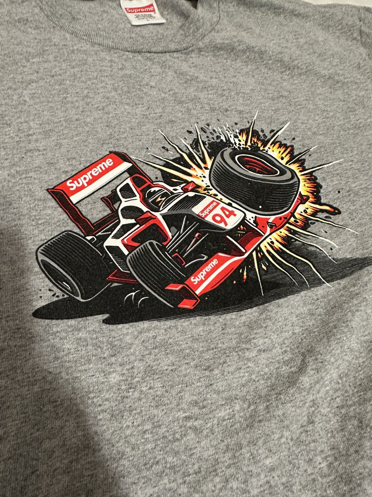 Supreme Supreme Crash Tee Size US L / EU 52-54 / 3 - 2 Thumbnail