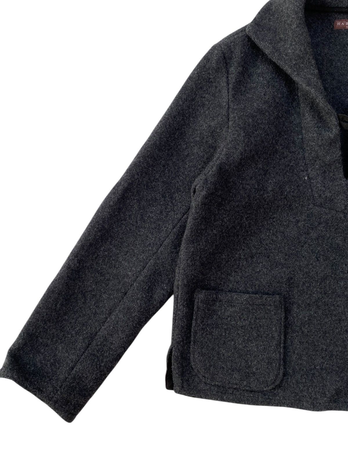Vintage Vtg Harris Paris Wool Jacket Crop Size S / US 4 / IT 40 - 4 Thumbnail