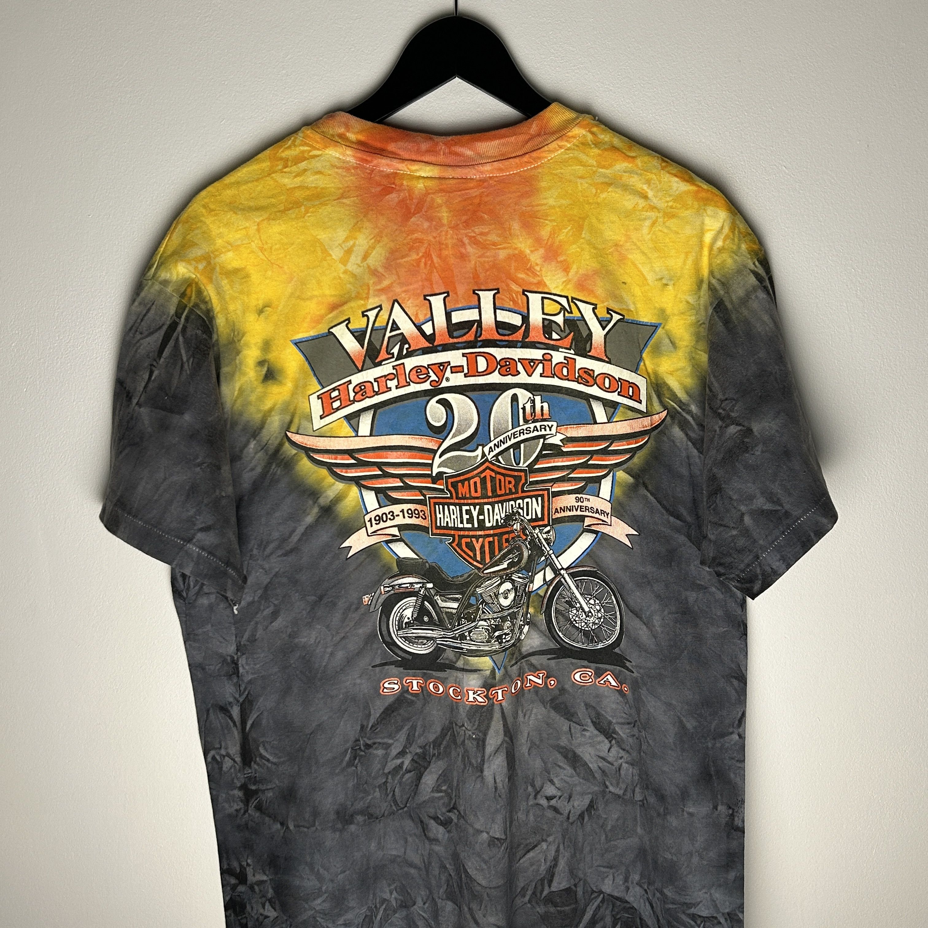 Harley Davidson Harley Davidson Can’t Chain The Power 1992 T-shirt Size US L / EU 52-54 / 3 - 4 Thumbnail