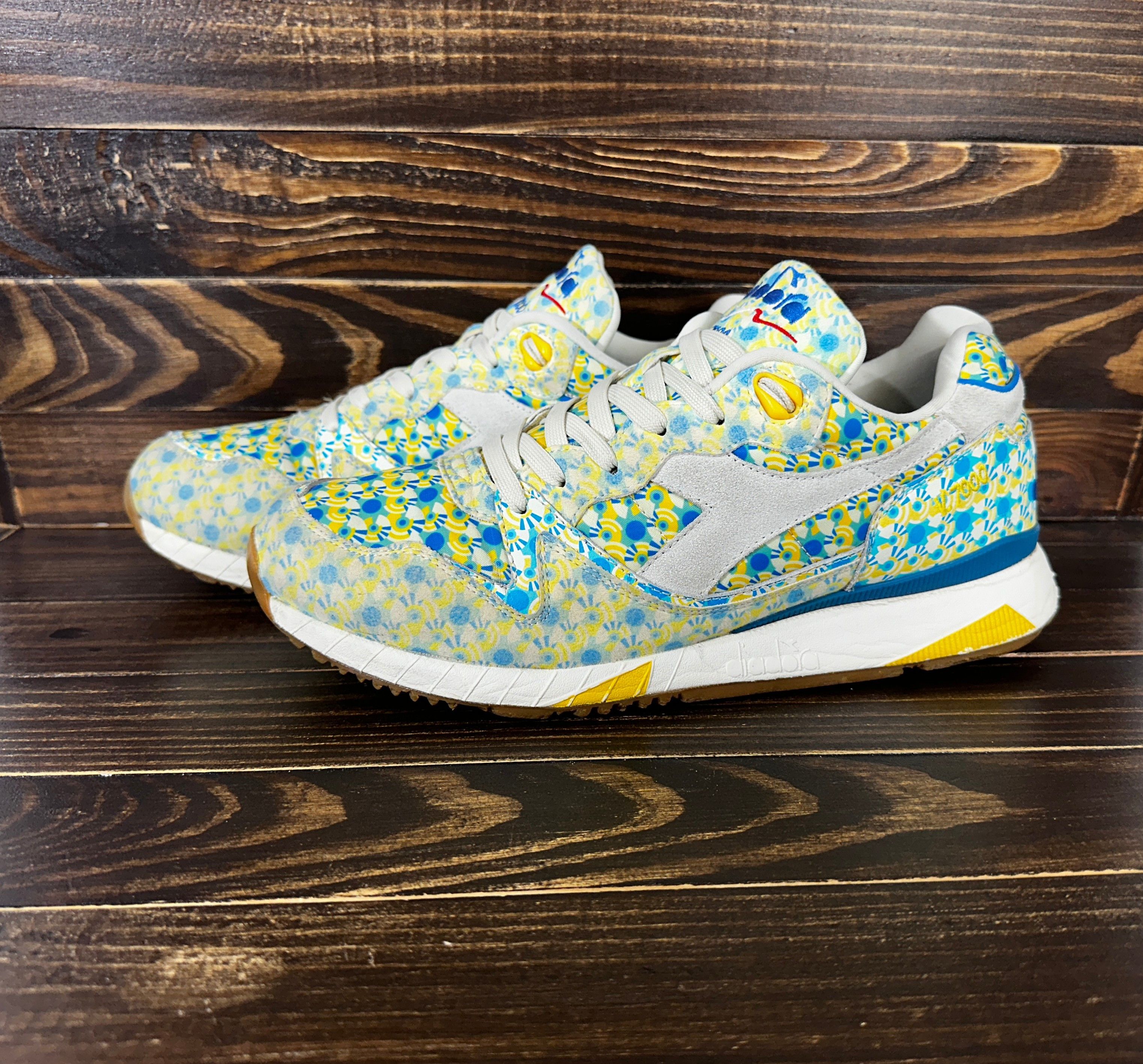 Diadora Diadora V7000 'Futurism - Blue Bell' Men's Sneakers VeryRare Size US 10 / IT 40 - 17 Thumbnail