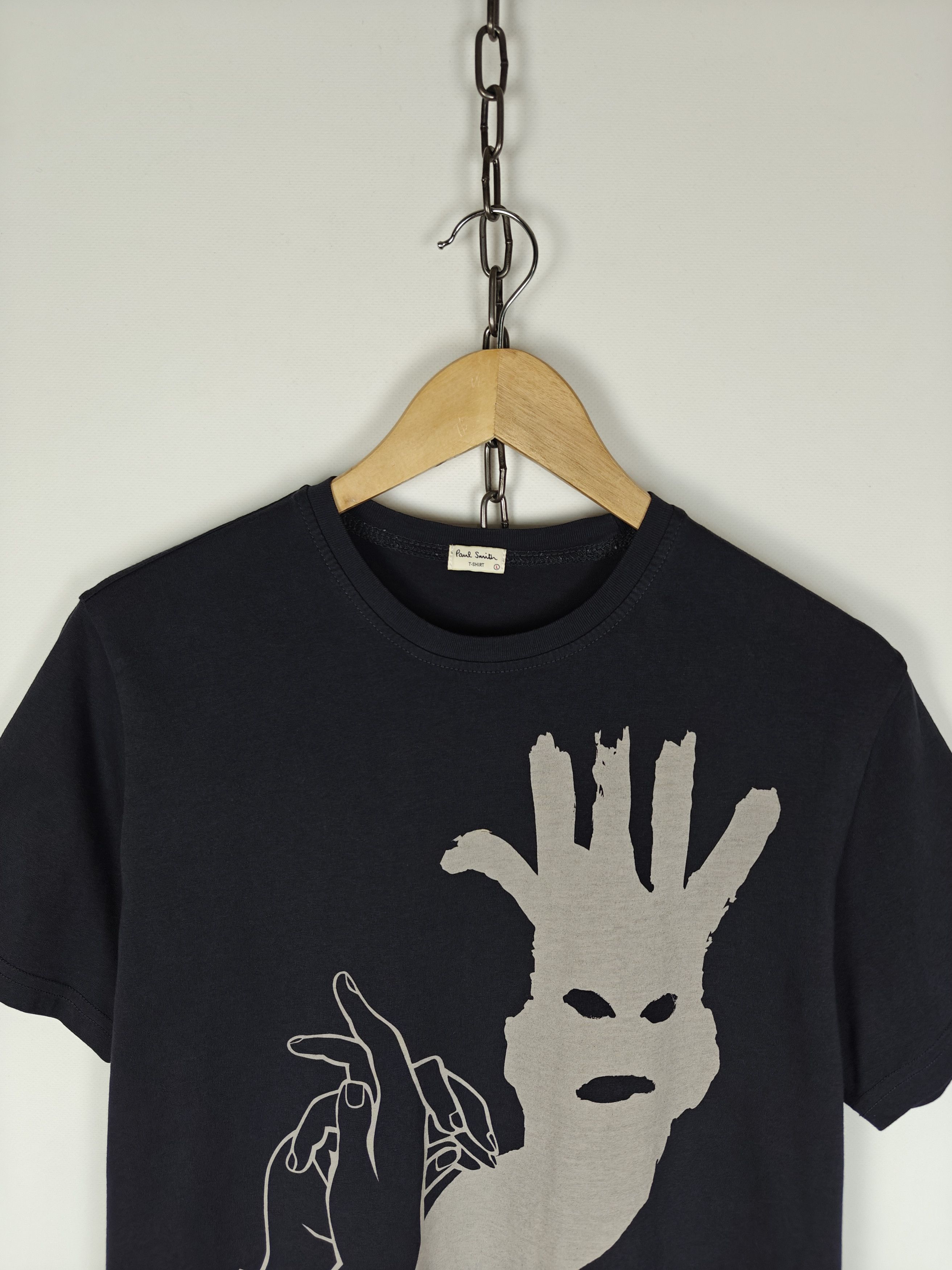 Paul Smith Paul Smith T-Shirt Print Tee Gray size L Size US L / EU 52-54 / 3 - 2 Thumbnail