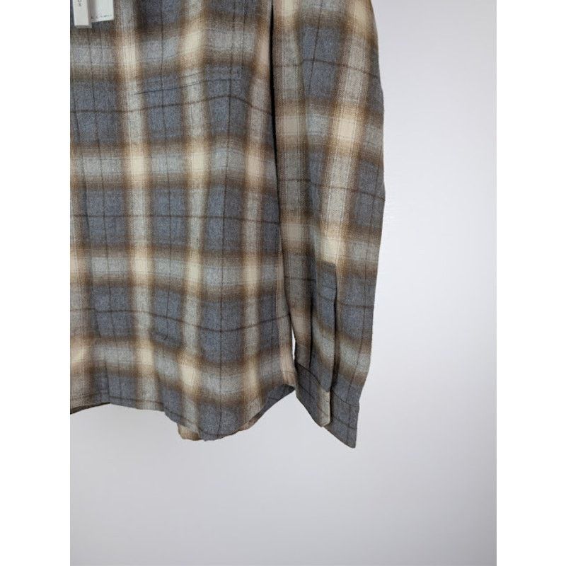 Rick Owens o1rshd1 Plaid Cotton Outershirt in Grey Size US M / EU 48-50 / 2 - 5 Thumbnail