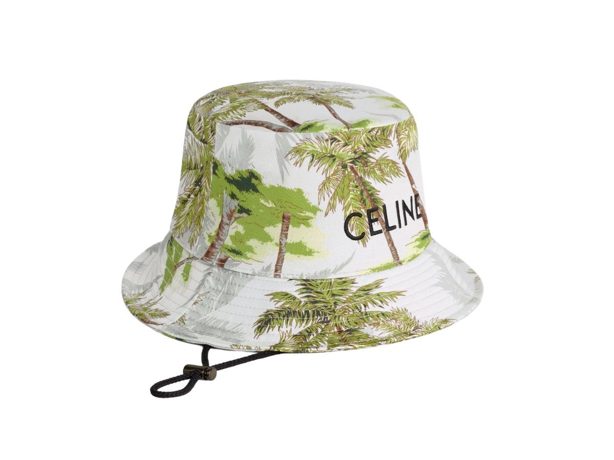 Celine o1bcso1str1225 2AU0K380Y Size: L / Hat / Cap in Grey/Green Size ONE SIZE - 2 Thumbnail