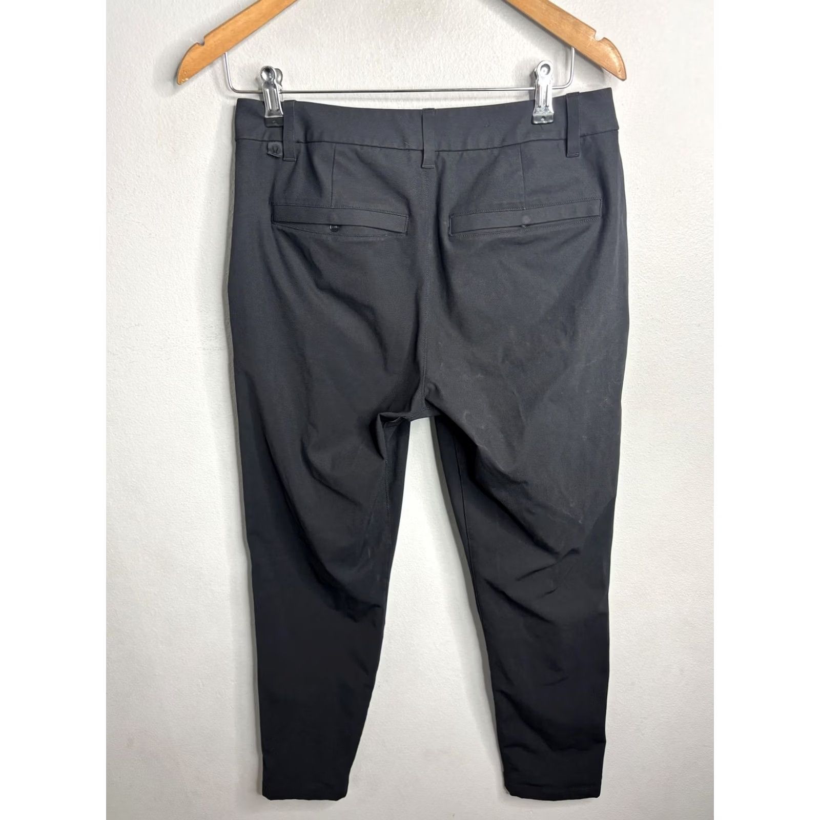 Lululemon Lululemon Pants Mens 29 Black Tapered Stretch Ankle Trouser Office Casual Work Size US 29 - 4 Thumbnail