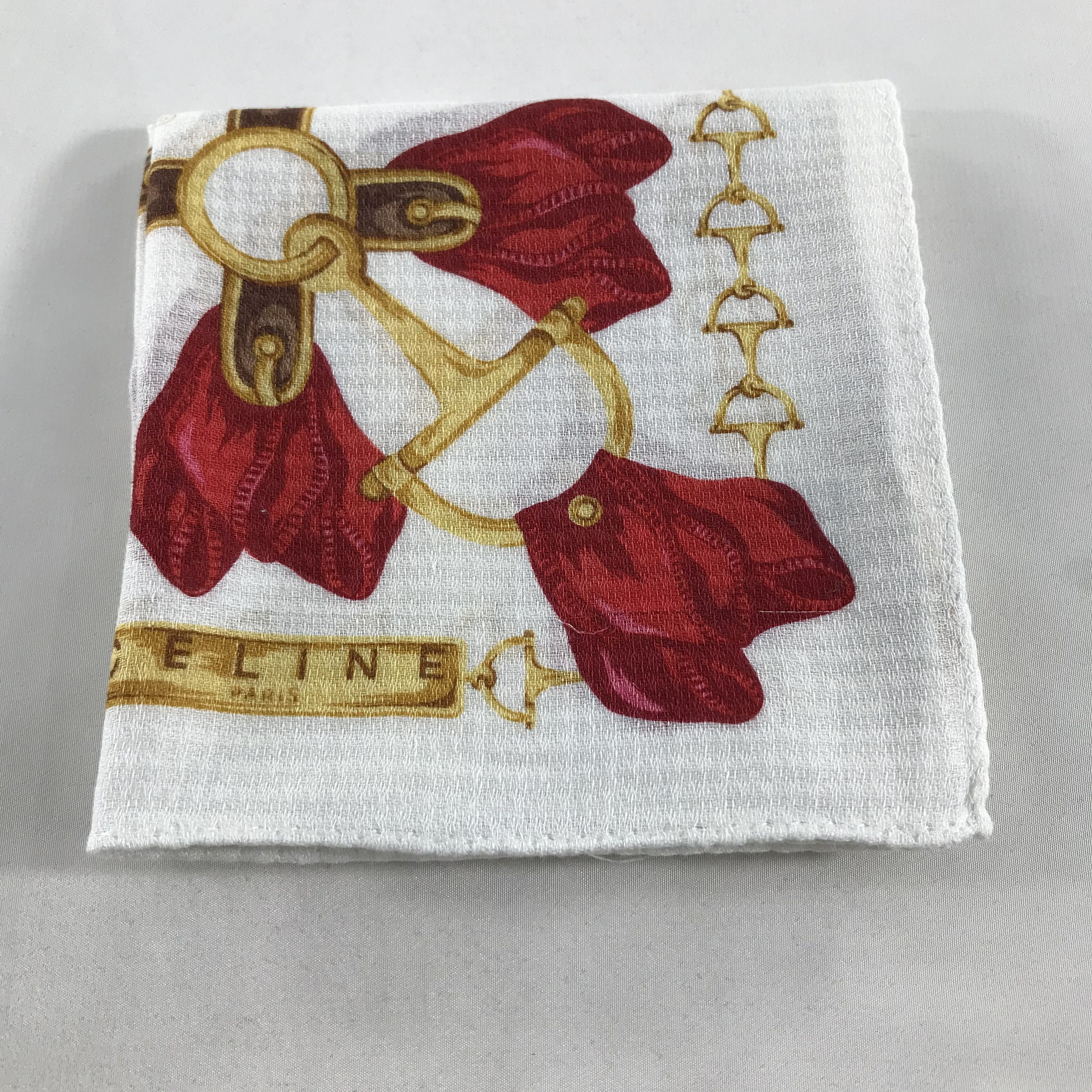 Celine Celine Handkerchief Neckerchief Bandana H12 Size ONE SIZE - 5 Thumbnail