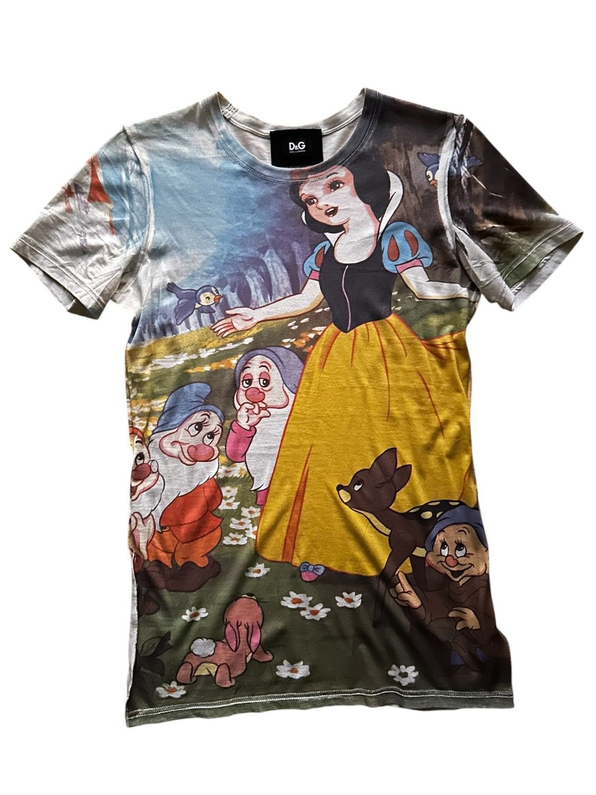 Dolce & Gabbana Dolce Gabbana FW13 Snow White Shirt Size US XS / EU 42 / 0 - 1 Thumbnail