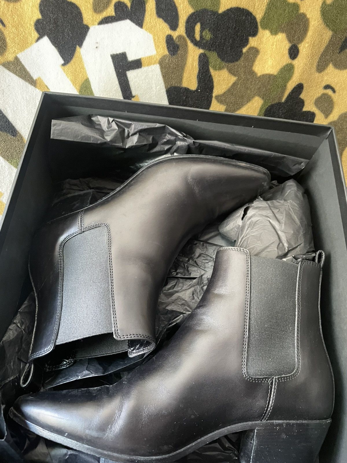 Saint Laurent Paris Saint Laurent Paris Boot heel Size US 5 / IT 35 - 11 Thumbnail