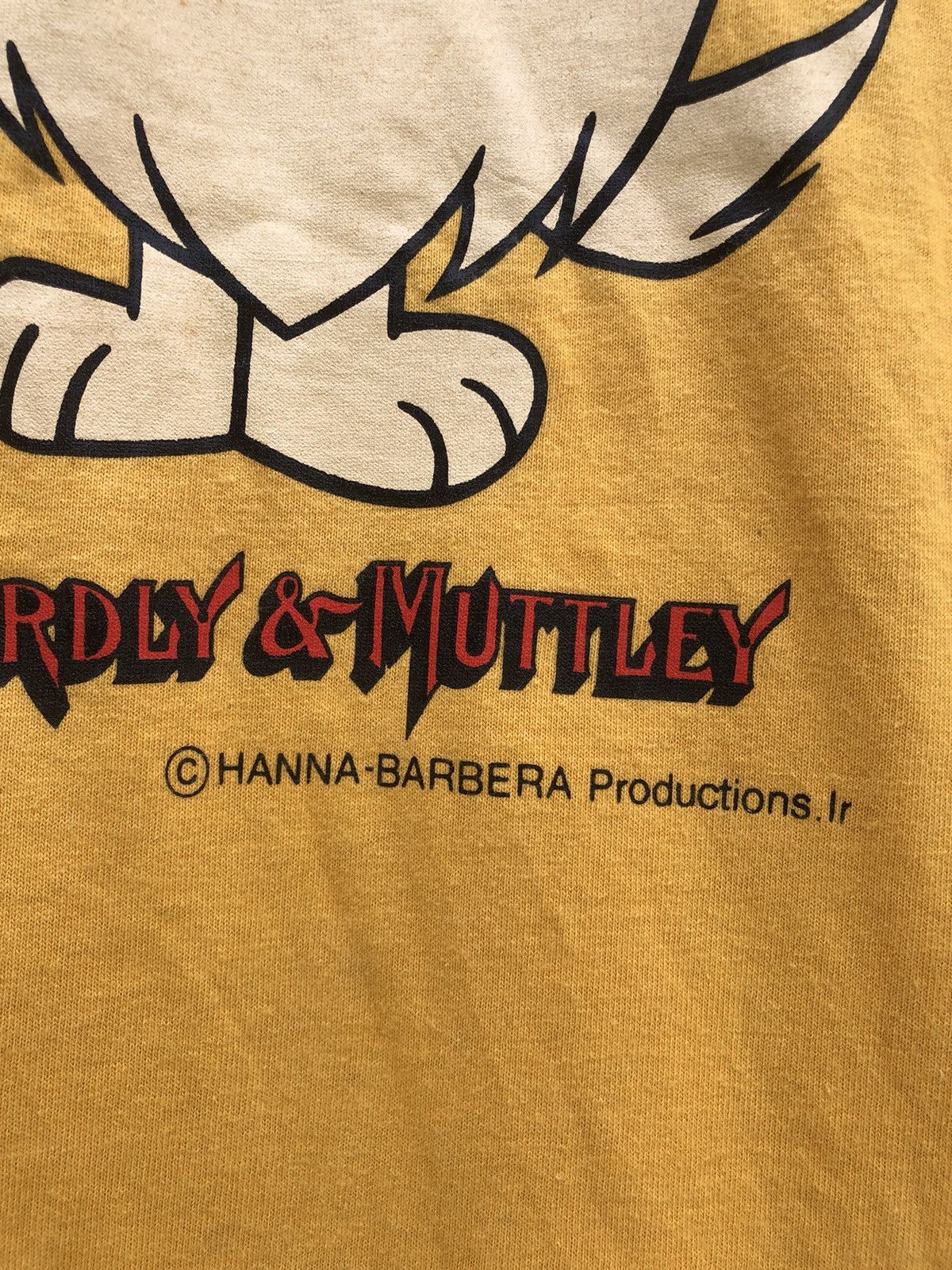 Vintage Vintage 70s Dastardly & Muttley Cartoon Longsleeve Shirt Size US M / EU 48-50 / 2 - 6 Thumbnail