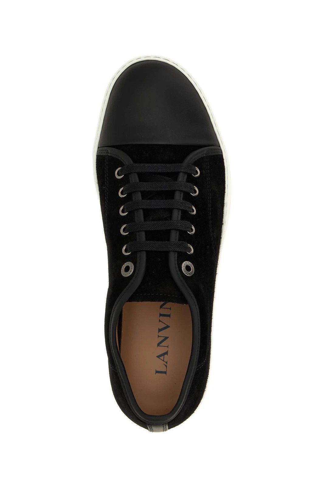 Lanvin LANVIN DBB1 Black Suede Sneakers New & Authentic Size US 12 / EU 45 - 4 Thumbnail