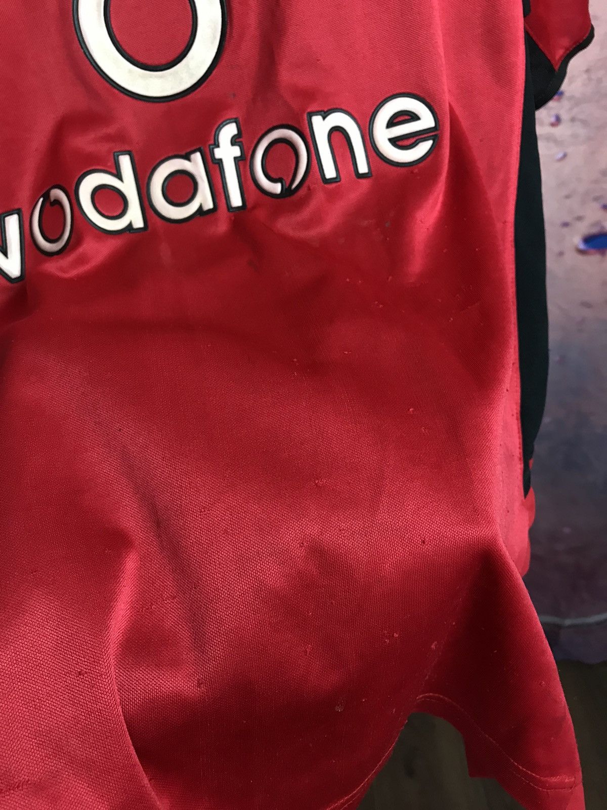 Vintage Vintage Nike Manchester United Vodafone soccer jersey Size US XL / EU 56 / 4 - 4 Thumbnail