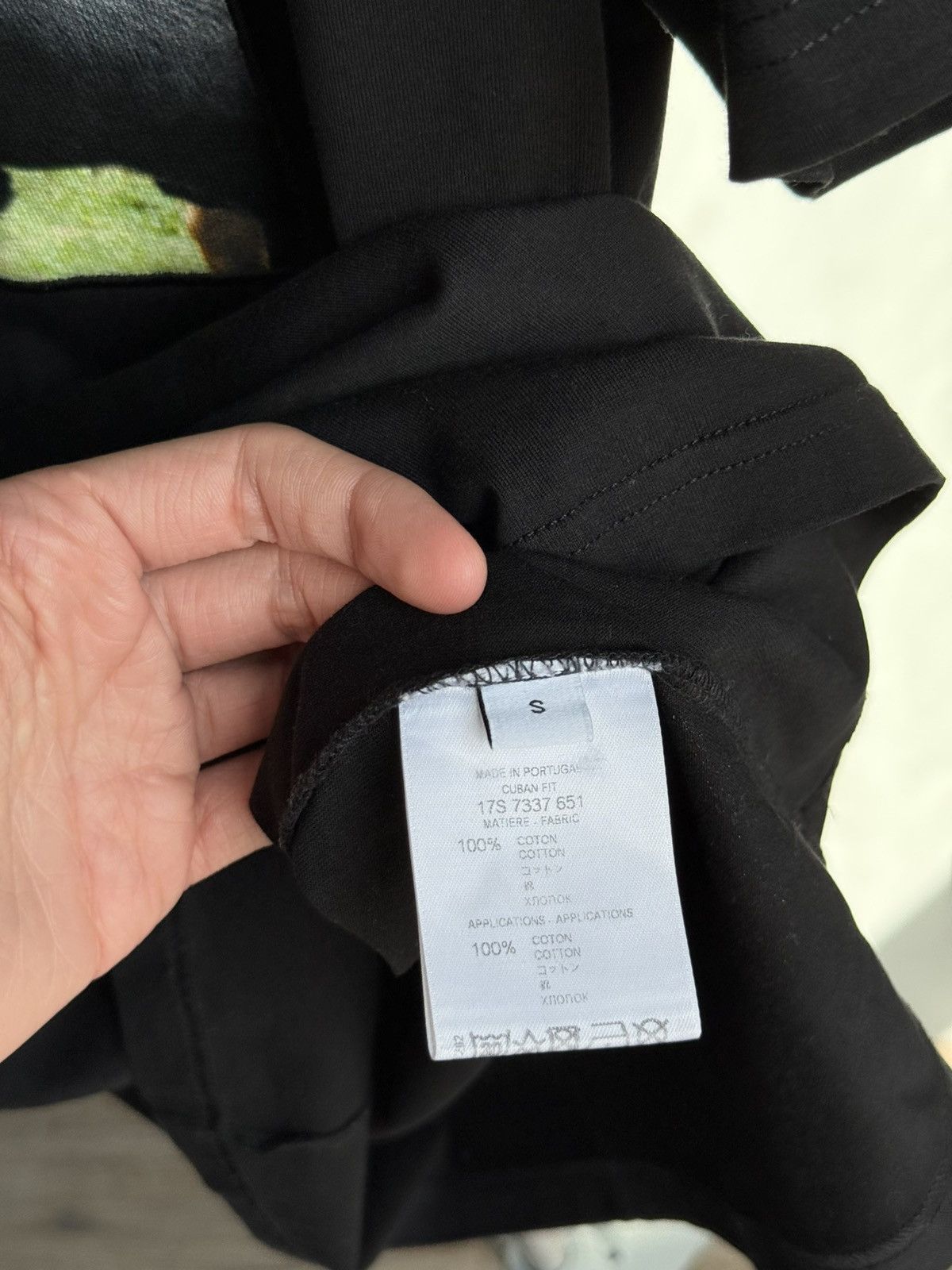 Givenchy Givenchy Rottweiler Tee Mens Black T-Shirt Size US S / EU 44-46 / 1 - 8 Thumbnail
