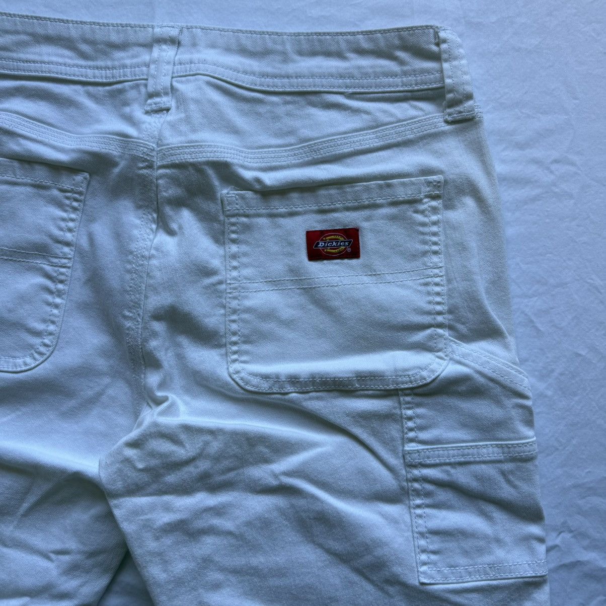Dickies Dickies Women’s Carpenter Shorts 11/30 White Cuffed Size 34" / US 12 / IT 48 - 6 Thumbnail