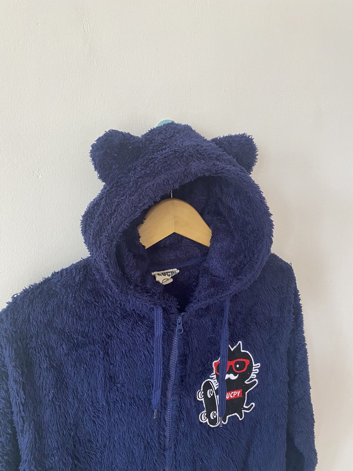 If Six Was Nine × Japanese Brand Japanese Lucpy Disigner Fleece Hooded Size US M / EU 48-50 / 2 - 7 Thumbnail