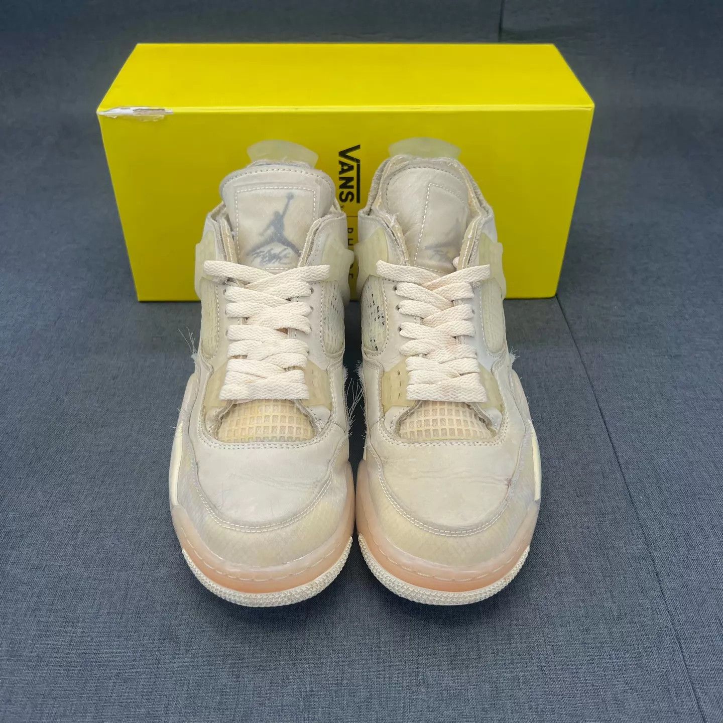 Nike Air Jordan 4 White Sail US 40.5 New Condition Size US 7.5 / EU 40-41 - 4 Thumbnail