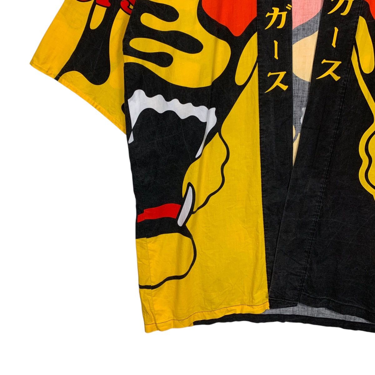 Japanese Brand HANSHIN TIGERS Baseball Modern Kimono Jacket #1732-C77 Size US L / EU 52-54 / 3 - 3 Thumbnail