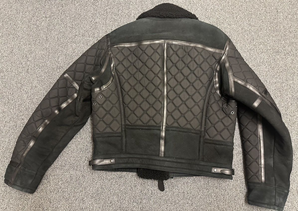 Burberry Prorsum Burberry prorsum FW 2012 sheep shearling/cotton jacket Size US M / EU 48-50 / 2 - 9 Thumbnail