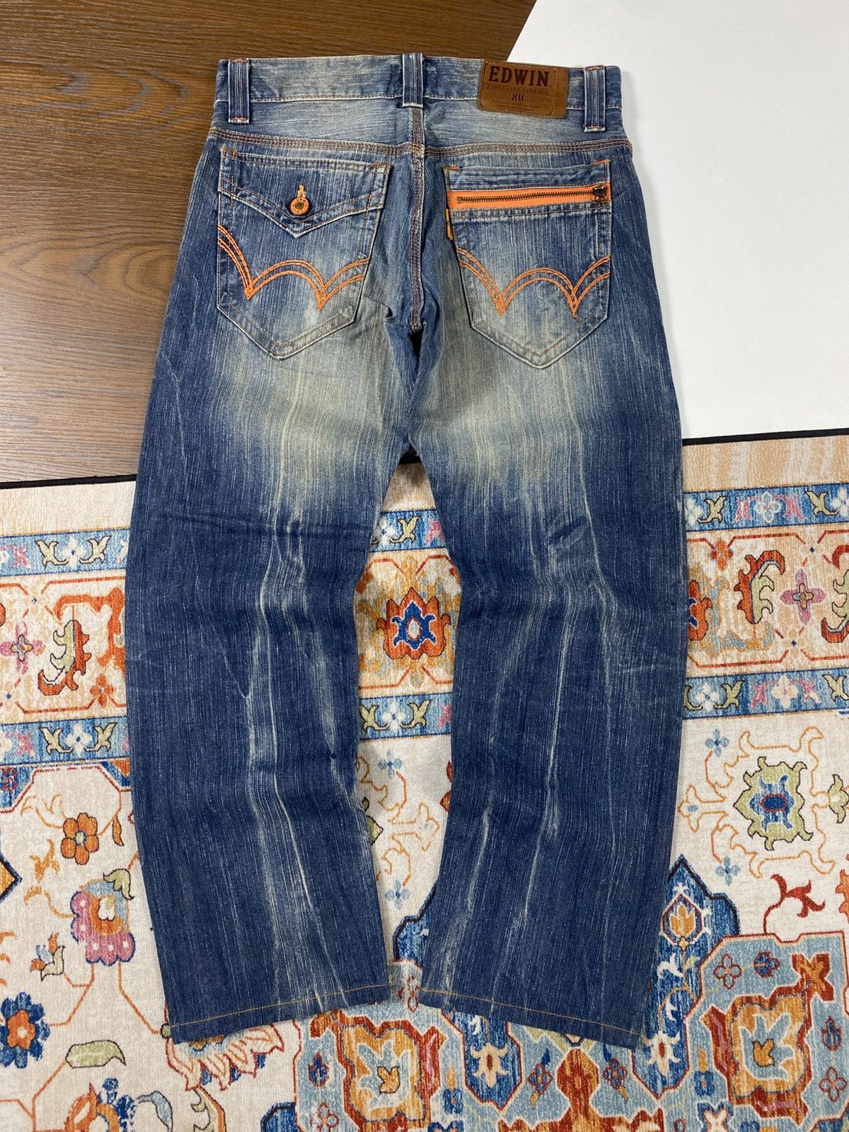 Edwin Vintage Edwin XU Jeans Pants Size US 33 - 7 Thumbnail