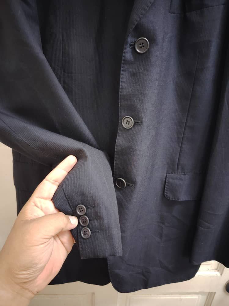 Yohji Yamamoto A.A.R Yohji Design Studio Blazer Jacket Size 44R - 6 Thumbnail