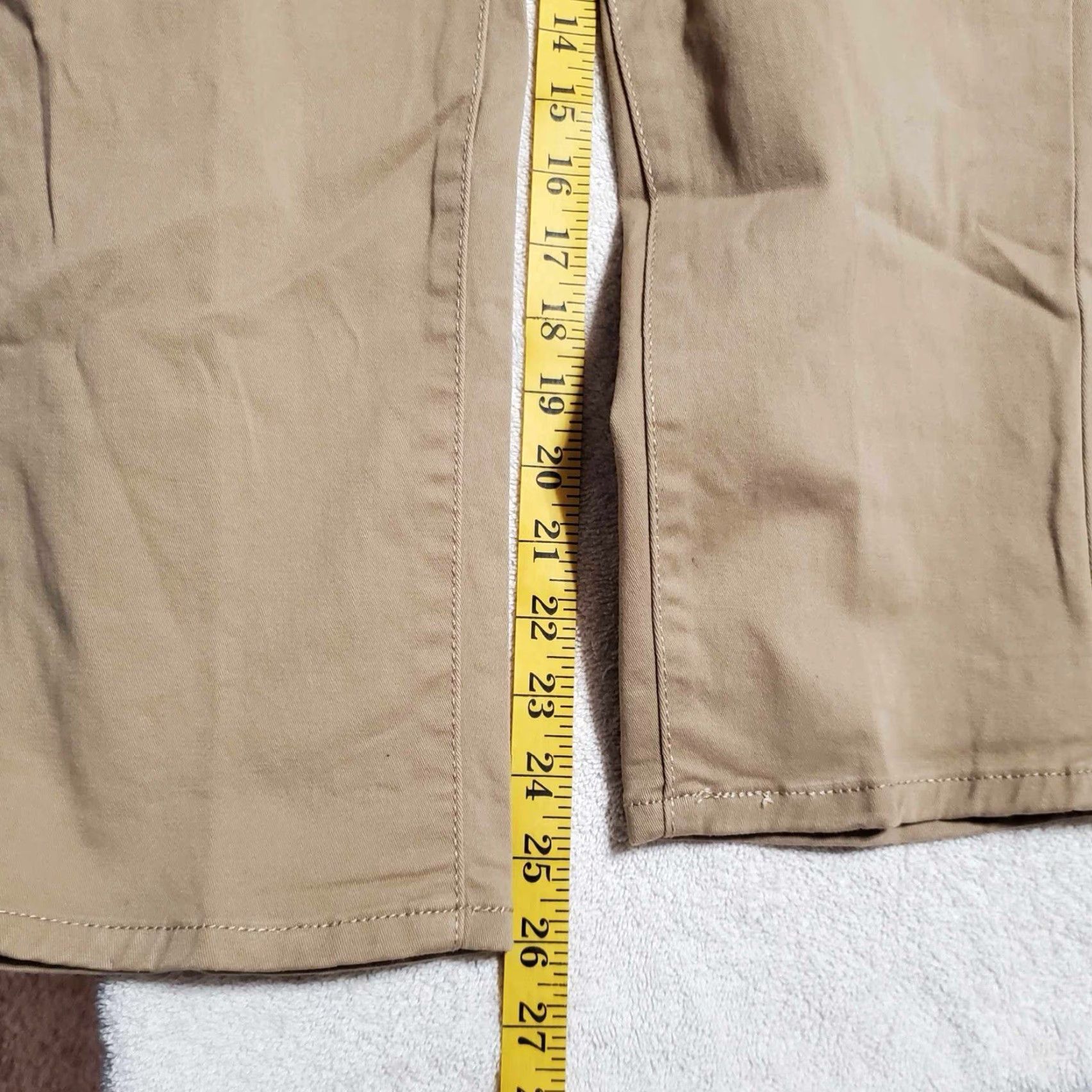 Levi's Levi's Womens Boyfriend Chino Pants Brown 33 38 x 26 Regular Womens Size 24" / US 00 / IT 34 - 6 Thumbnail