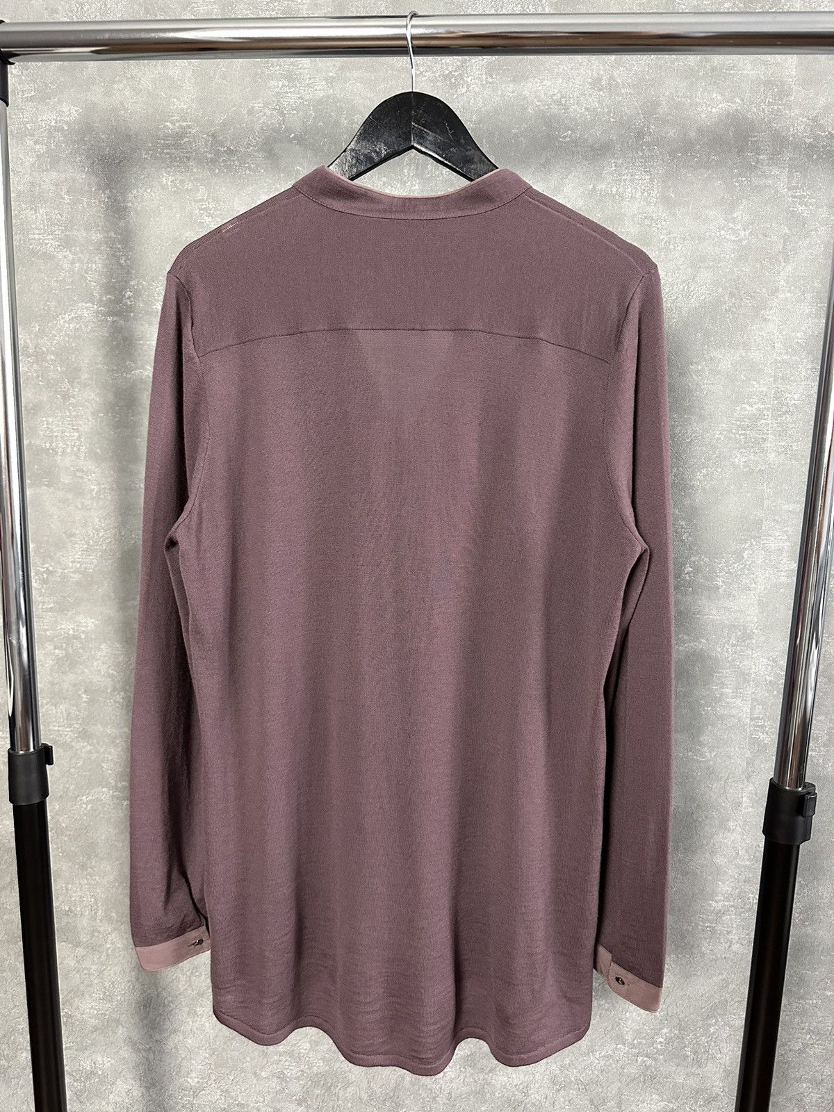 Gran Sasso Gran Sasso Made in Italy V-Neck Silk Details Wool Sweater Size XL / US 12-14 / IT 48-50 - 5 Thumbnail