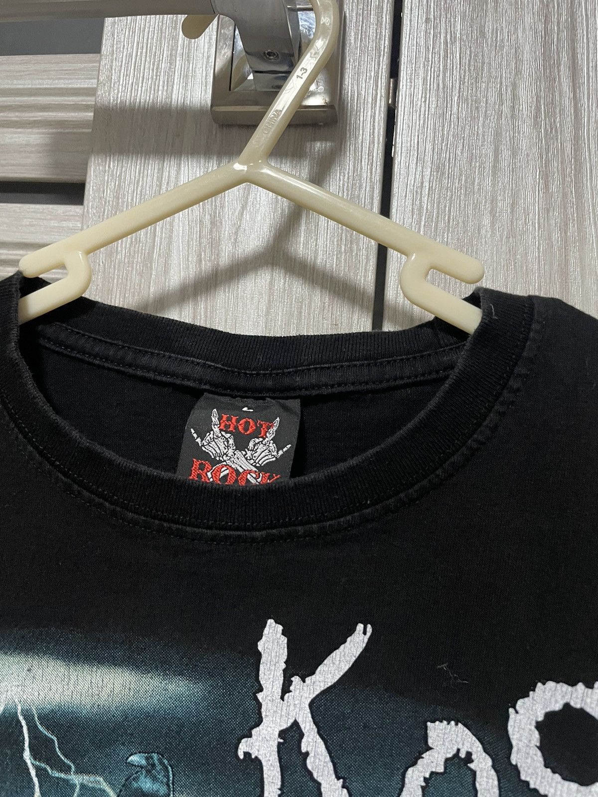 Band Tees Vintage 90s Korn Tee Man Cross Skull T Shirt Rare Size US L / EU 52-54 / 3 - 11 Thumbnail