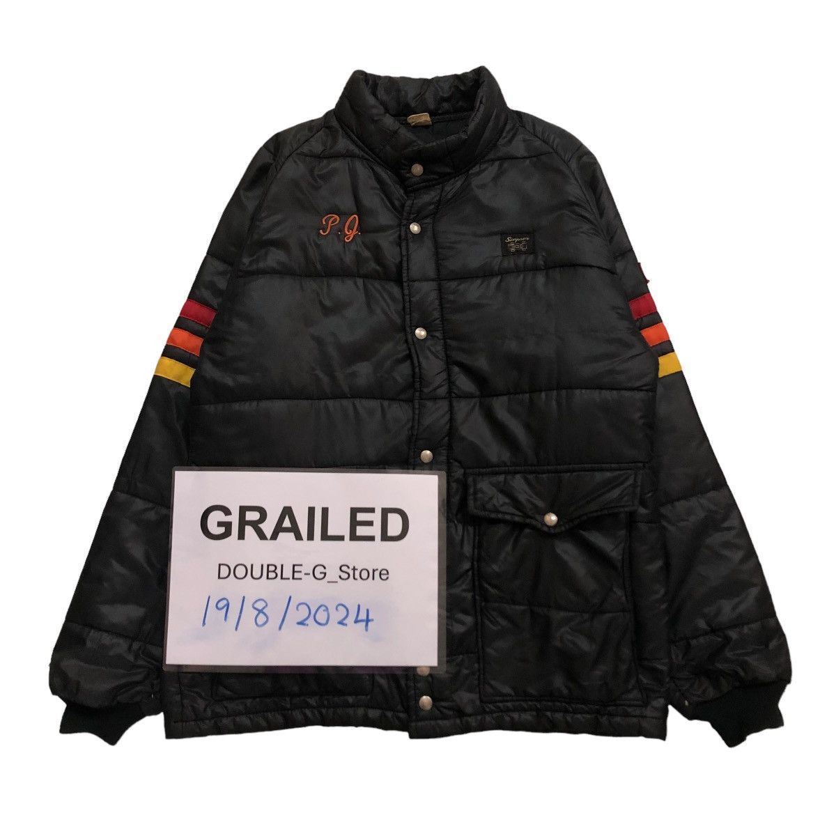 Japanese Brand × Kodone × Vintage 📌VINTAGE RACING JACKET PUFFER SIMPSON BIKER WEAR Size US M / EU 48-50 / 2 - 1 Thumbnail