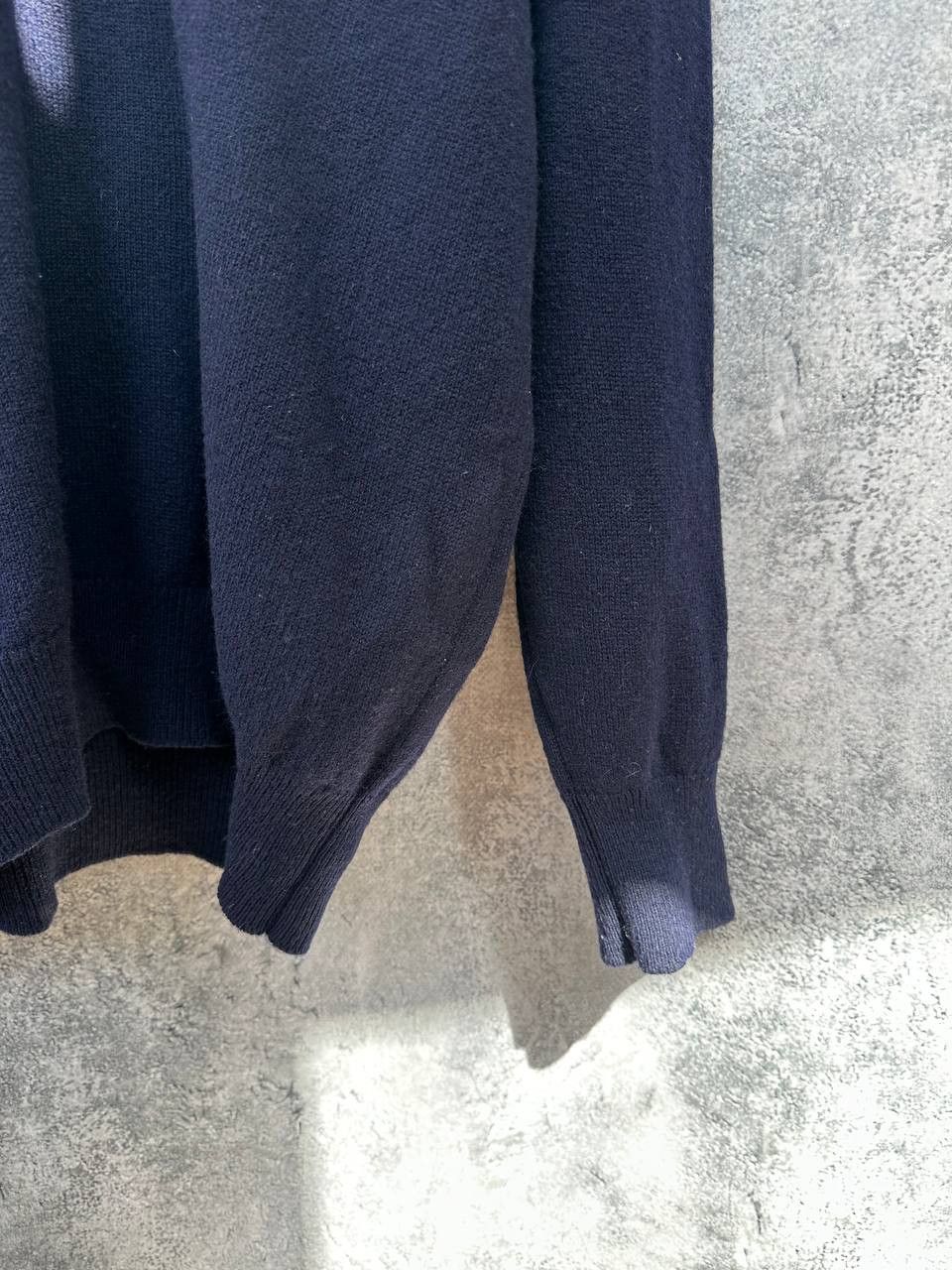 Pringle Of Scotland Pringle of Scotland Sports V-Neck Sweater Navy Wool Jumper Size US XXL / EU 58 / 5 - 9 Thumbnail