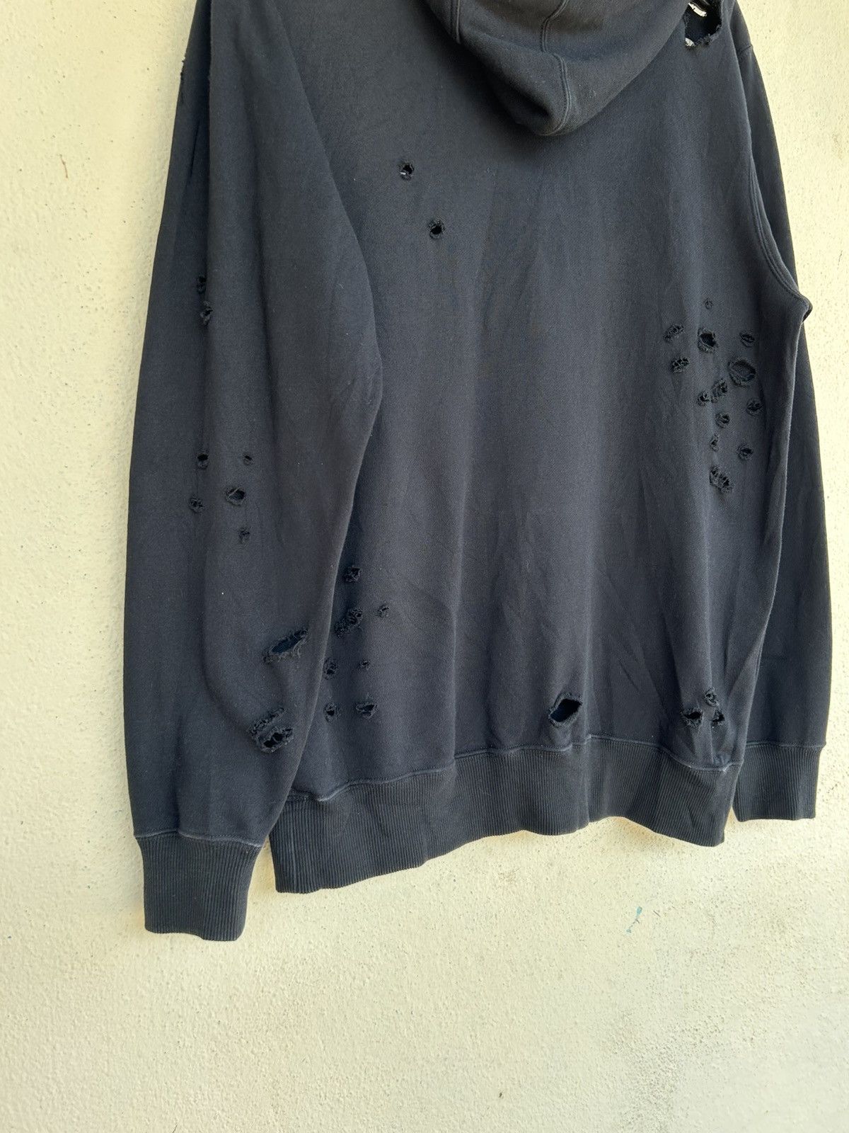 Japanese Brand × Seditionaries Leflah Raw Cul 621 Gunshots Designed Distressed Hoodie Size US M / EU 48-50 / 2 - 7 Thumbnail
