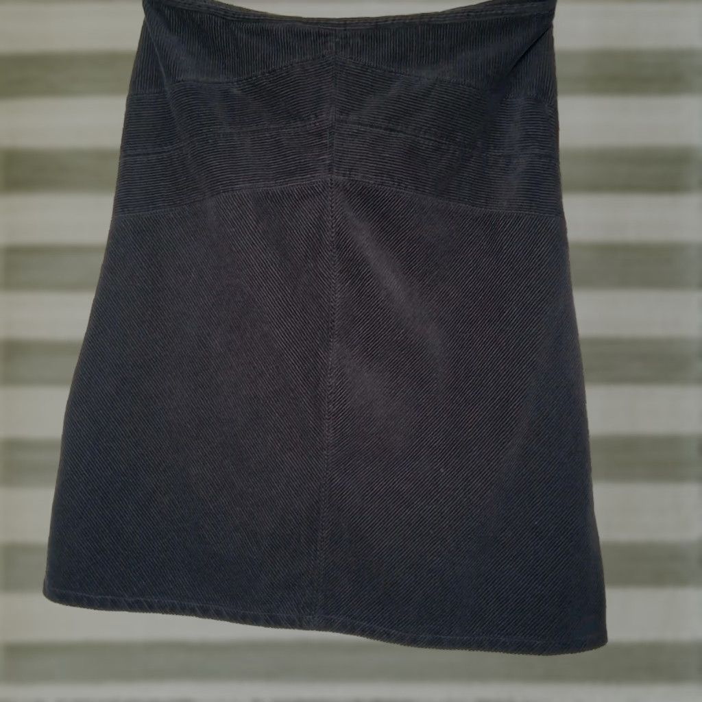 Vintage Woolrich Skirt Corduroy Midi A-Line 14 Women Black Zip Woolrich Size 36" / US 14 / IT 50 - 1 Thumbnail