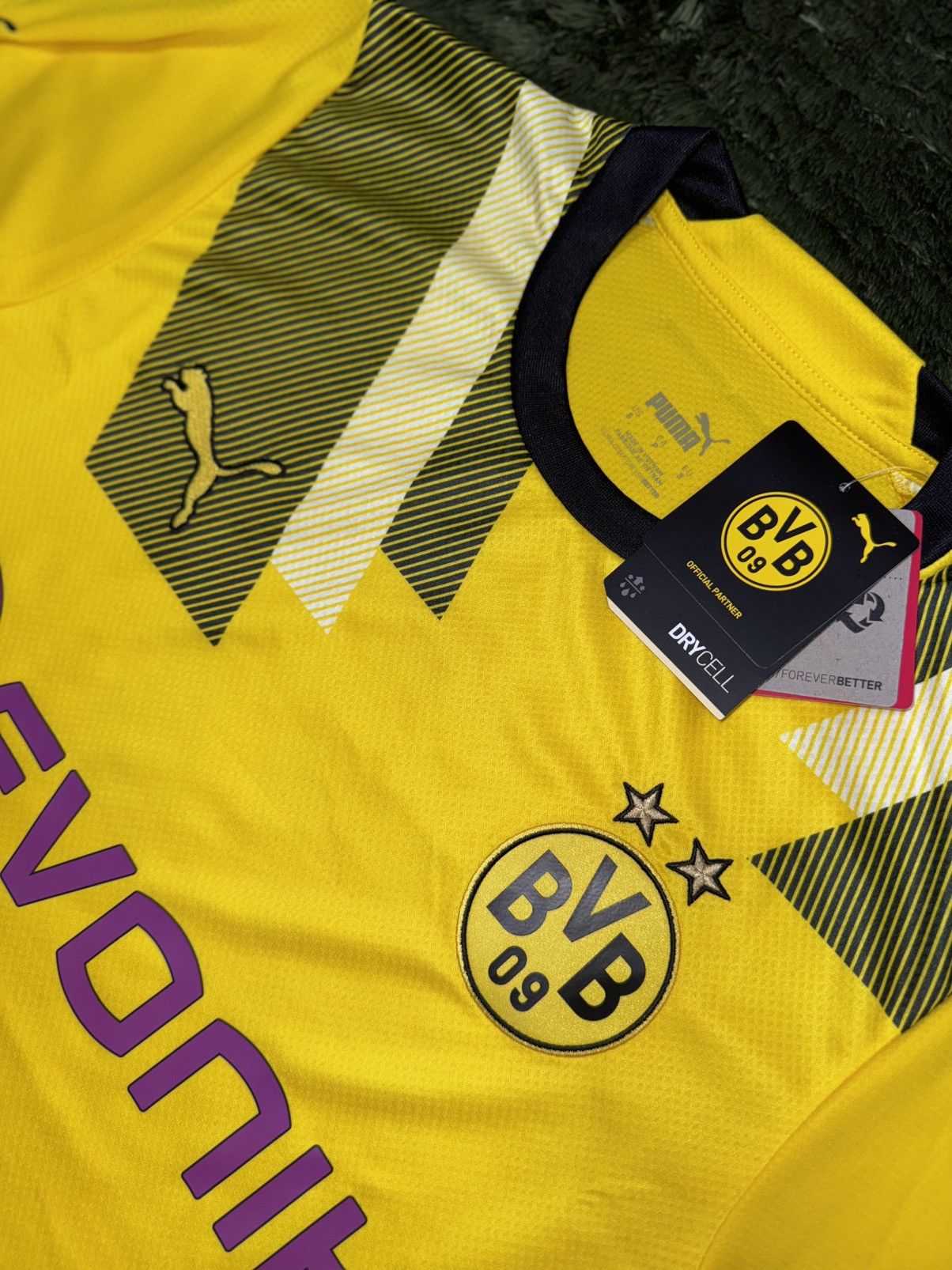 Puma [S] PUMA BVB Borussia Dortmund 22-23 cup jersey non mark Size US S / EU 44-46 / 1 - 2 Thumbnail
