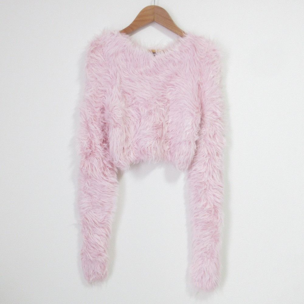 Other Other AMBUSH Faux Fur Knit Fur Tops DUTY FREE for USA Size ONE SIZE - 1 Thumbnail
