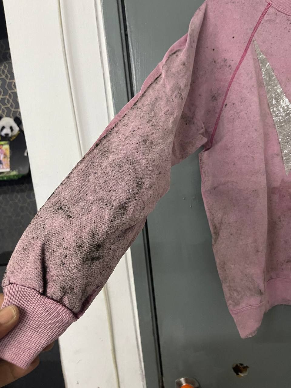 Vintage THRASHED THE PINK PACK SWEATSHIRT FADED Size US XL / EU 56 / 4 - 5 Thumbnail
