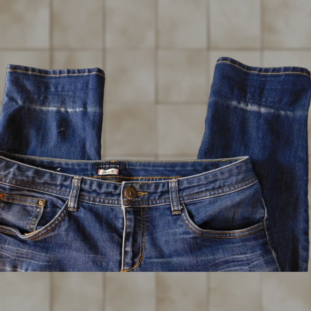 Tommy Hilfiger Tommy Hilfiger Womens Jeans 12 Blue Low Rise Skinny Modern Fit Denim Regular Size 34" / US 12 / IT 48 - 1 Thumbnail