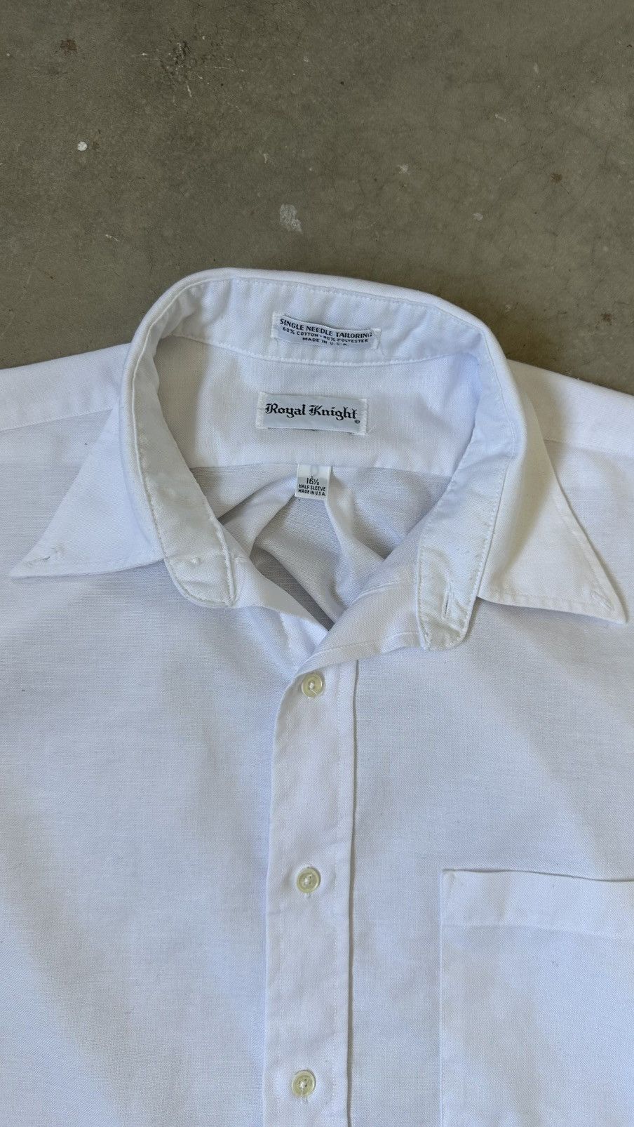 Vintage VINTAGE ROYAL KNIGHT BUTTON UP MADE IN USA Size US L / EU 52-54 / 3 - 5 Thumbnail