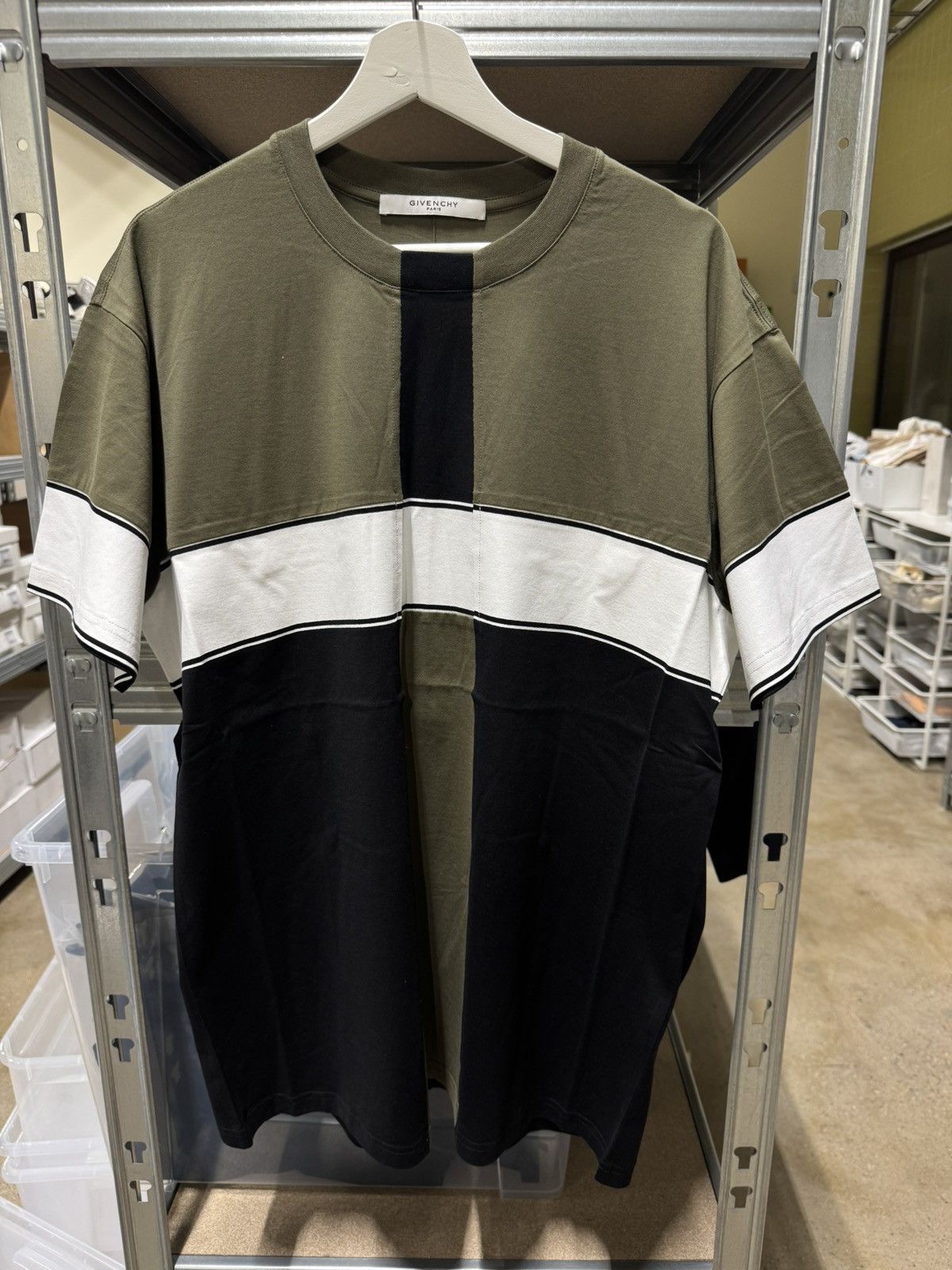 Givenchy Givenchy Block T-shirt NEW 550$ Size US M / EU 48-50 / 2 - 1 Thumbnail