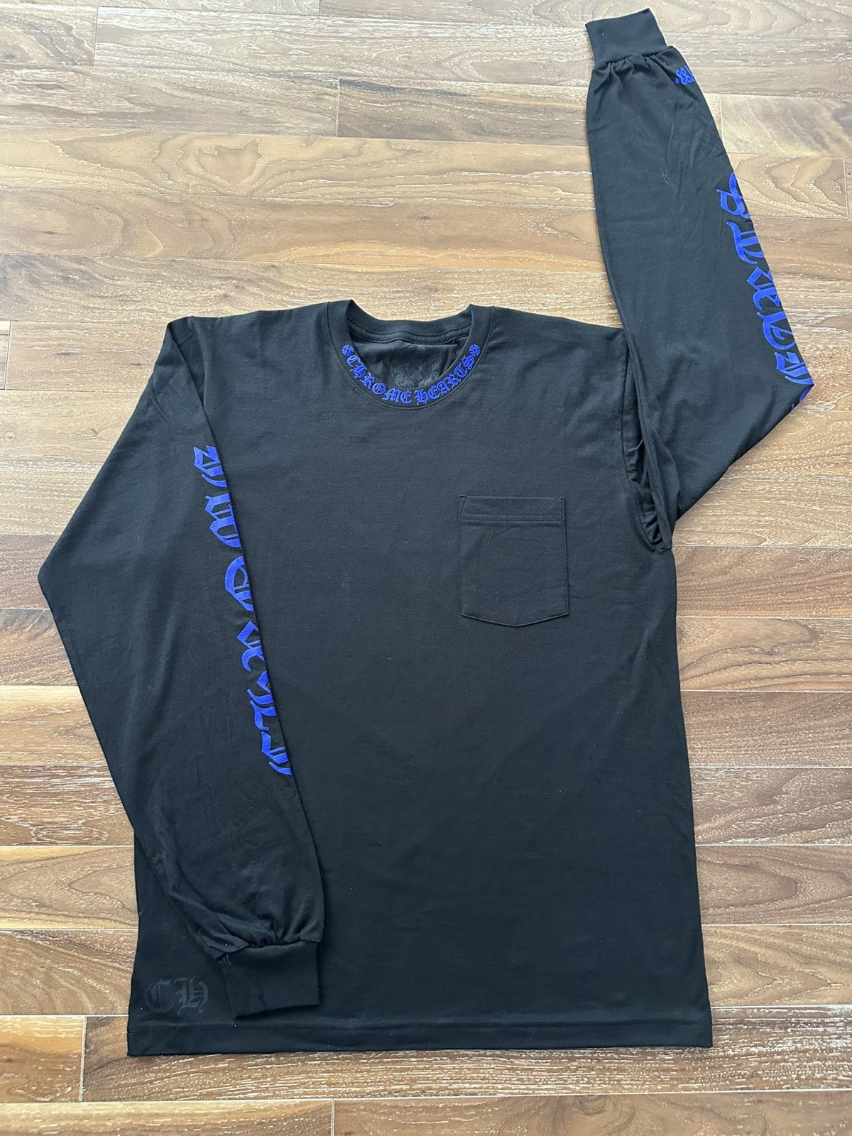 Chrome Hearts Neck Logo Long Sleeve T-Shirt – Justin Reed