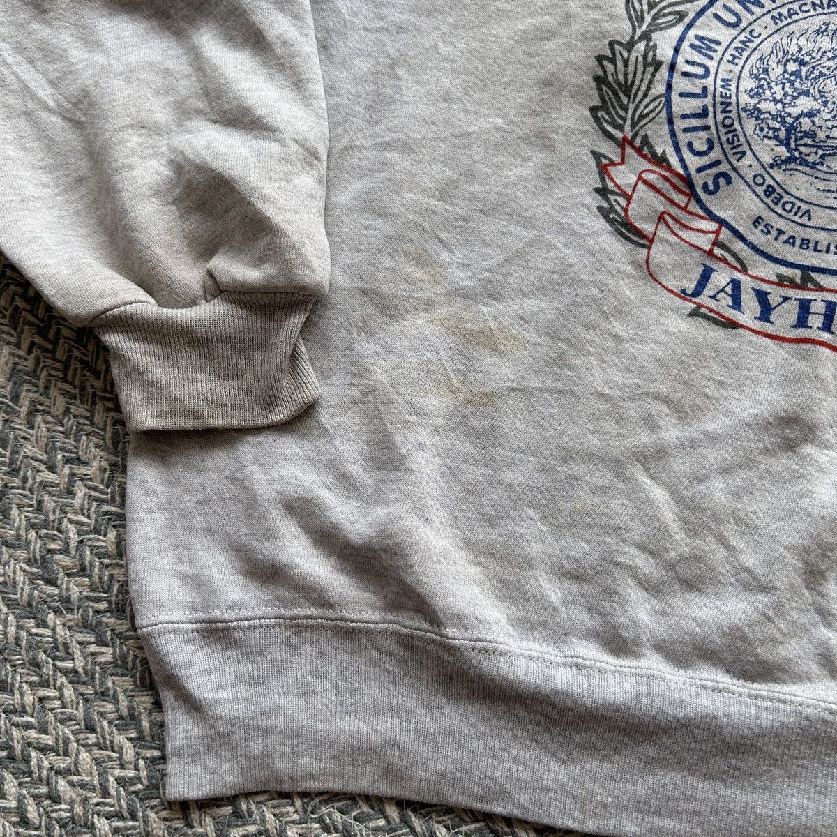 Russell Athletic × Vintage Vintage Russell The University Kansas 90s Size US S / EU 44-46 / 1 - 7 Thumbnail