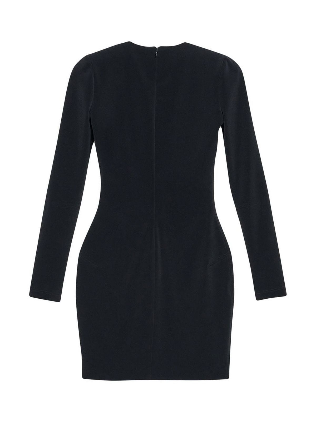 Balenciaga o1tr1nto0126 Mini Dress in Black Size M / US 6-8 / IT 42-44 - 2 Thumbnail