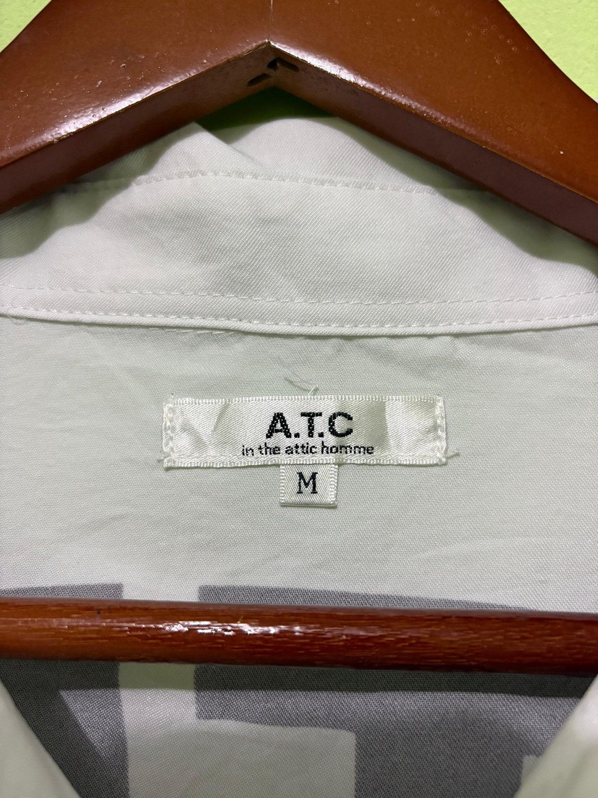 In The Attic In the Attic H Oversized Button Up Shirt Substitute Success Size US M / EU 48-50 / 2 - 13 Thumbnail