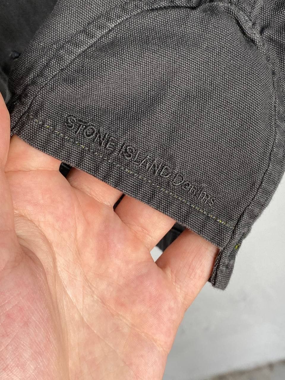Designer × Stone Island 00s Stone Island Denims Vintage Over Shirt Size US L / EU 52-54 / 3 - 9 Thumbnail