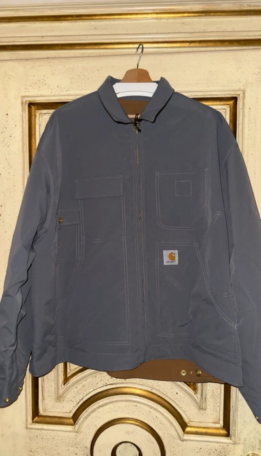 Carhartt Wip Carhartt WIP X Invincibile Reversible Detroit Jacket Max Size US XL / EU 56 / 4 - 10 Thumbnail
