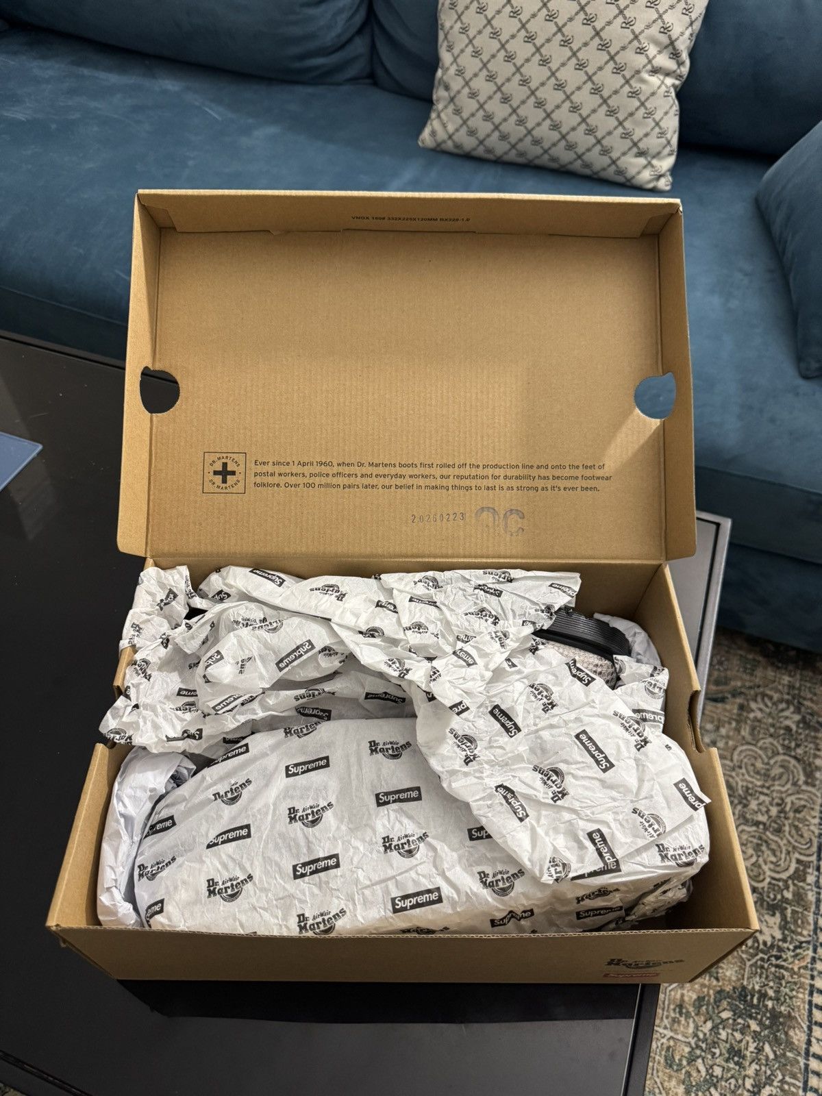 Supreme Supreme x Doc Martens Size US 10.5 / EU 43-44 - 5 Thumbnail