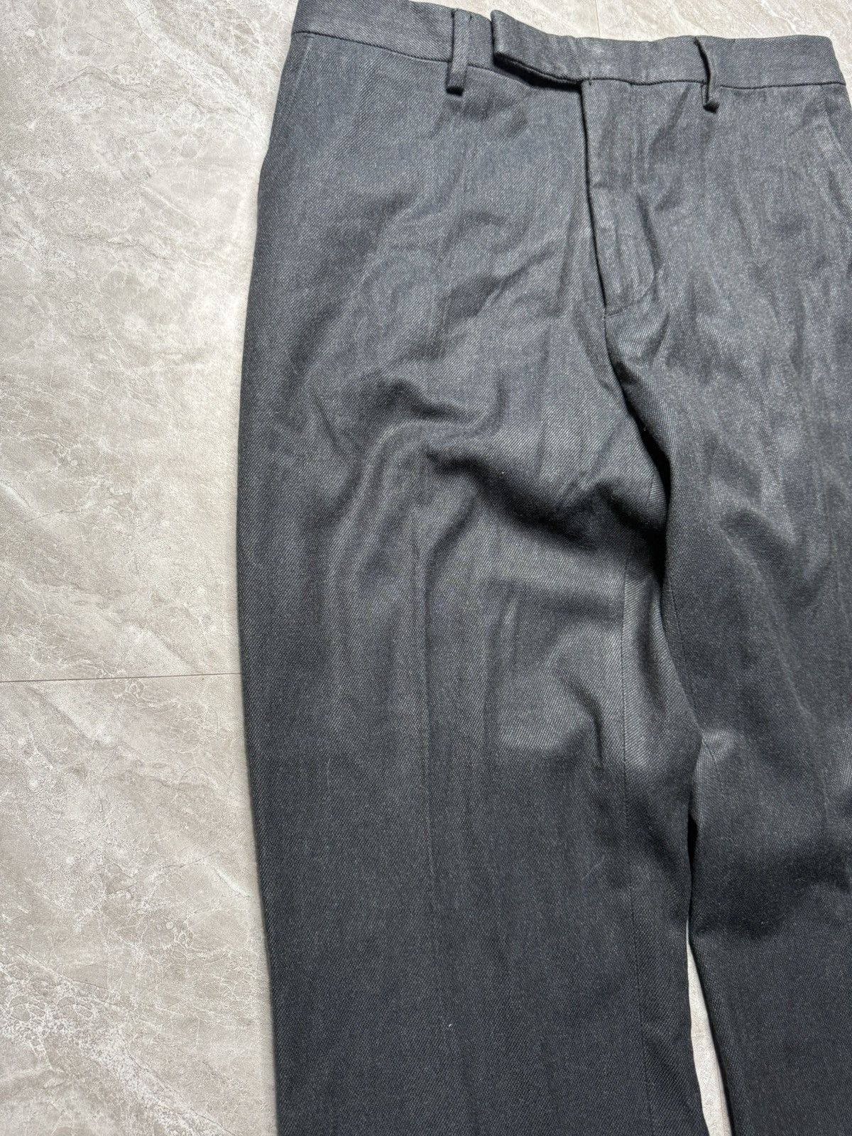 Miu Miu Miu miu x Prada Wax Light Denim Trouser Size US 33 - 3 Thumbnail