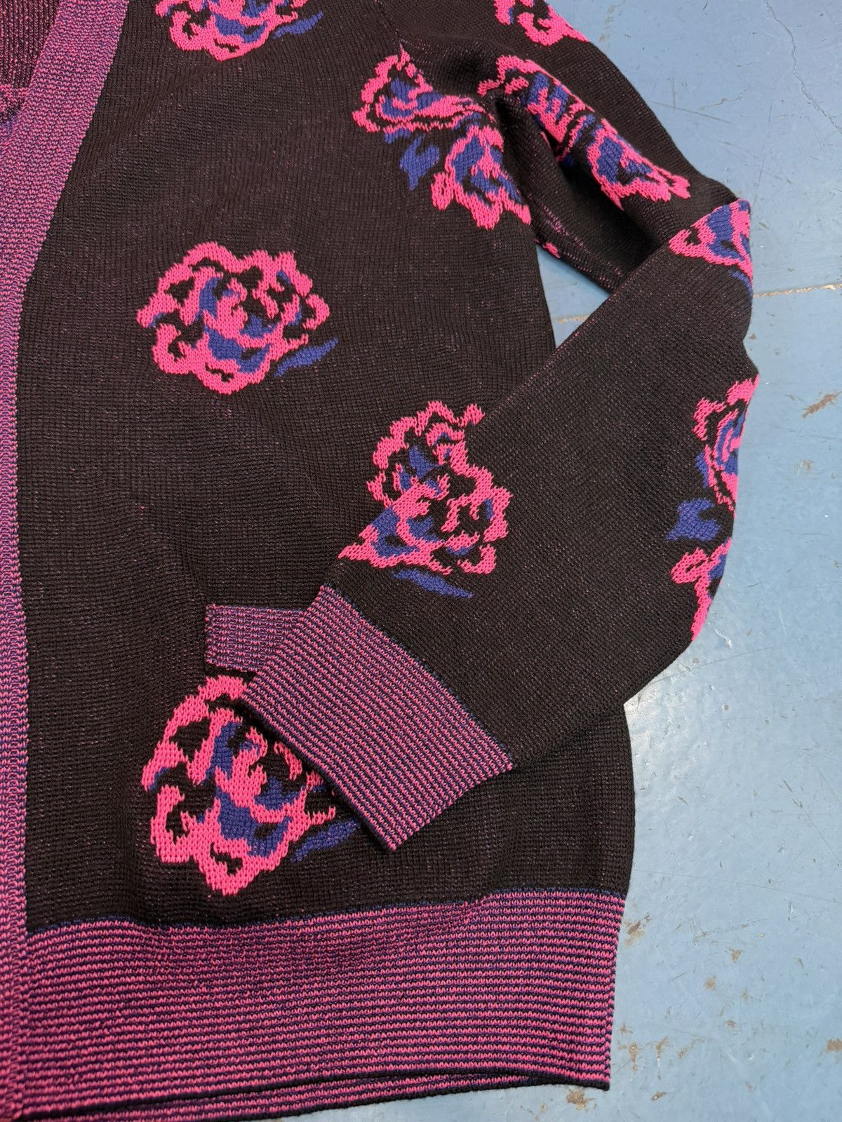 Saint Laurent Paris SAINT LAURENT SS16 PINK ROSE CARDIGAN Size US XL / EU 56 / 4 - 3 Thumbnail