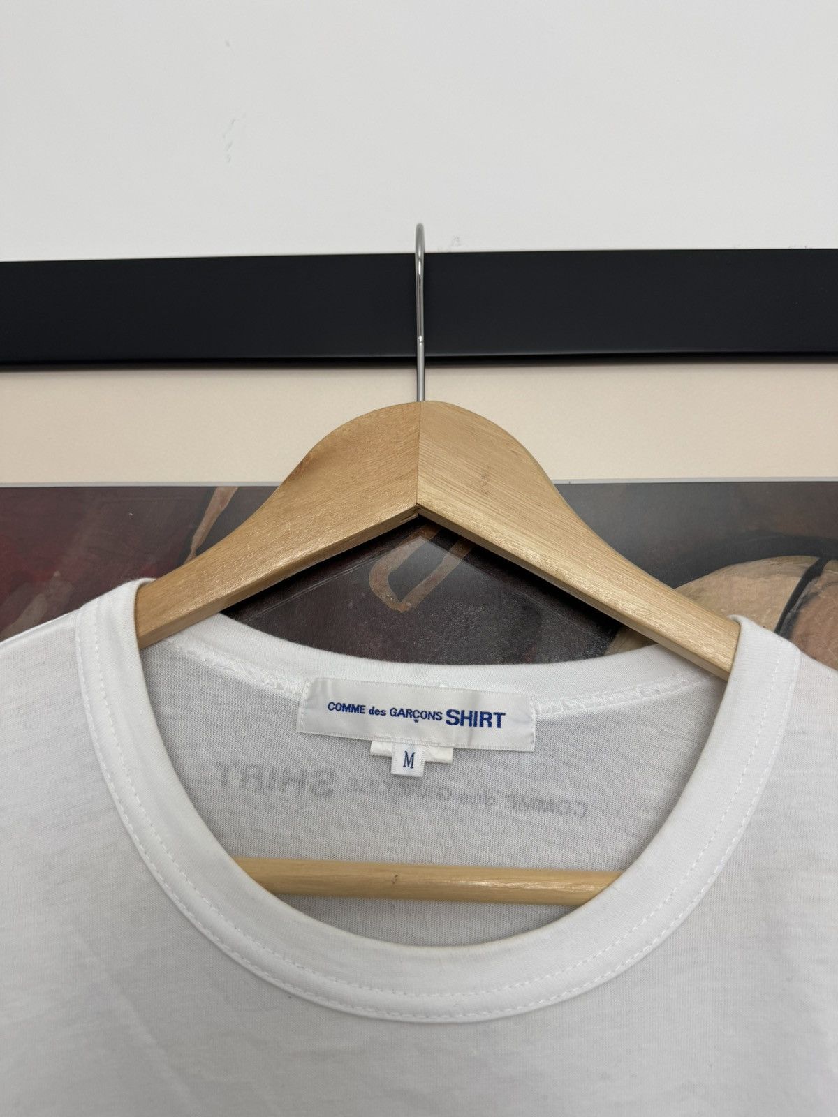 Comme des Garcons Comme Des Garcons Shirt Mini Logo Japanese Tee Streetwear Size US M / EU 48-50 / 2 - 4 Thumbnail
