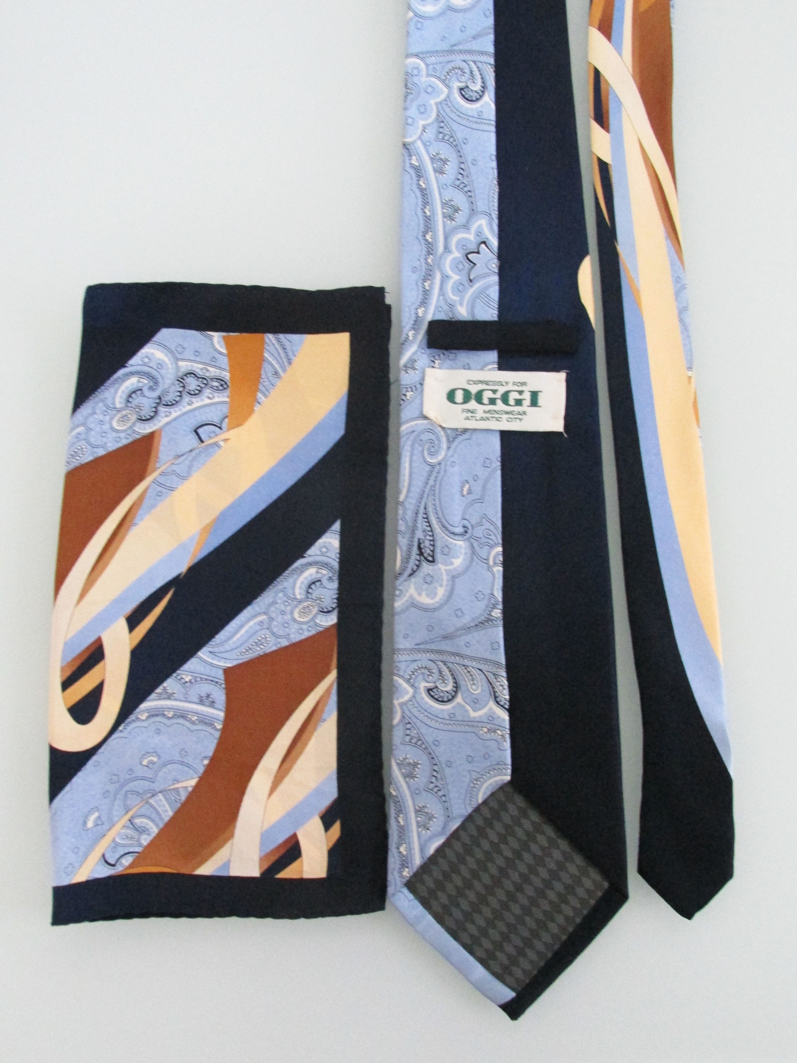 Other Oggi Men's Silk Tie & Pocket Square Set Size ONE SIZE - 4 Thumbnail