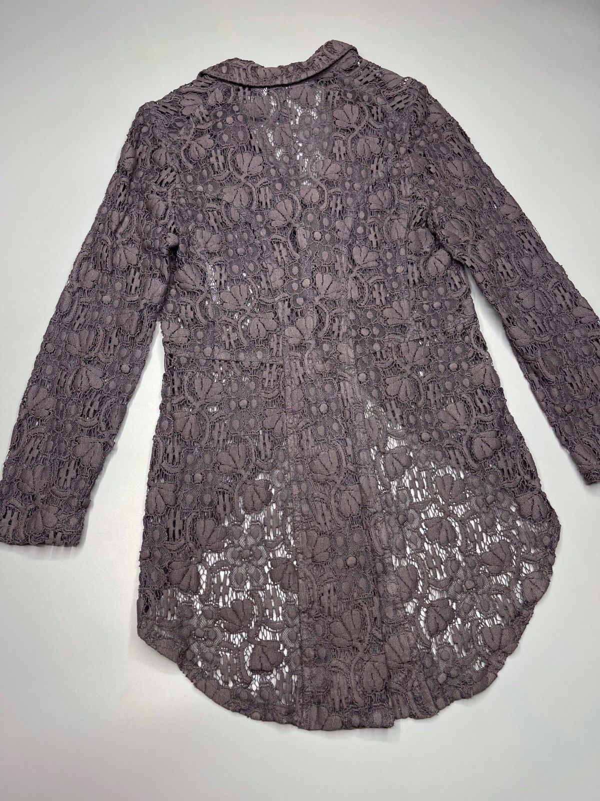 Comme des Garcons RARE Comme Des Garcons Lace Coat Archive Size S / US 4 / IT 40 - 6 Thumbnail