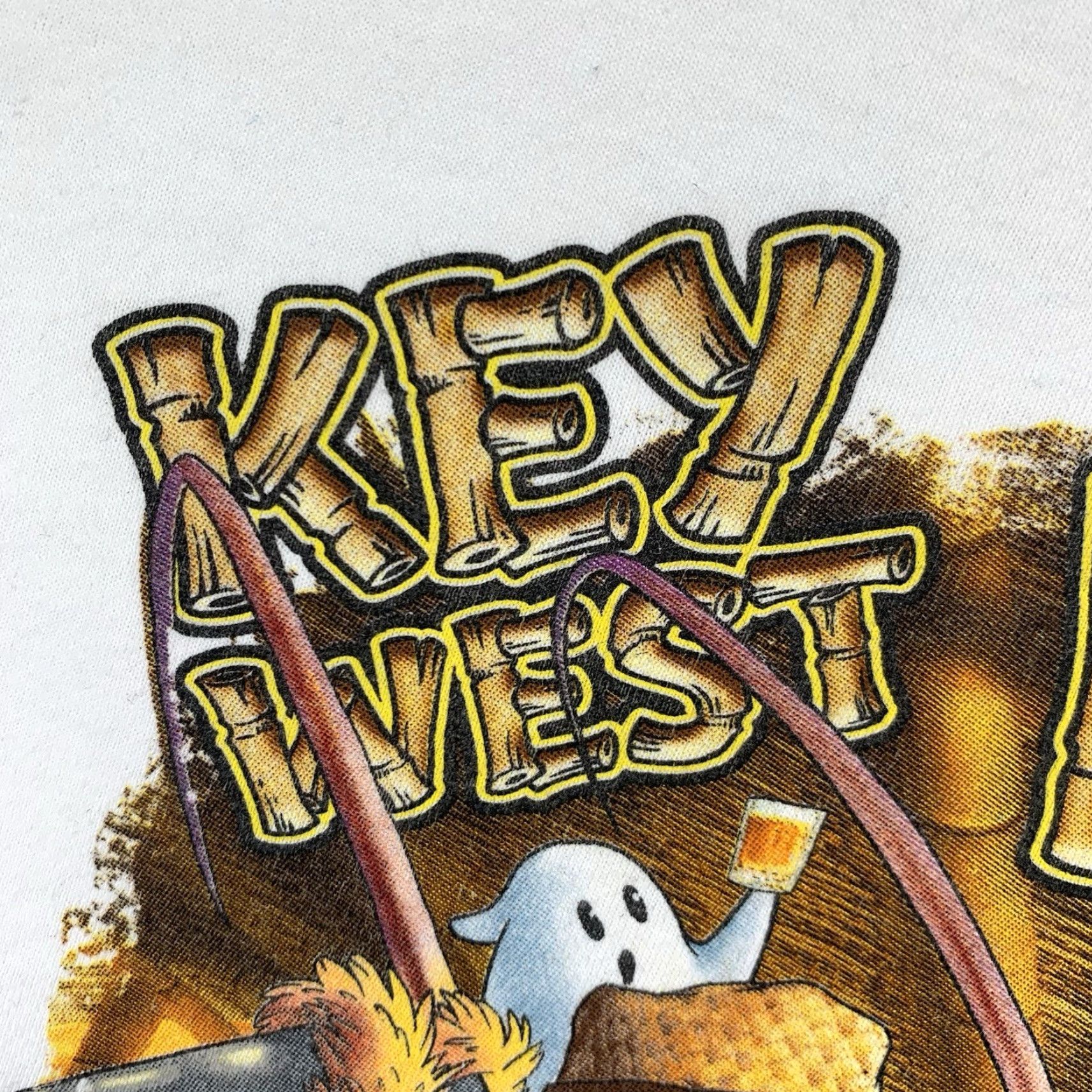 Port & Company Key West Pub Crawl Ernest Hemingway Florida T-Shirt Adult L Funny Ghost Drinks Size US L / EU 52-54 / 3 - 4 Thumbnail
