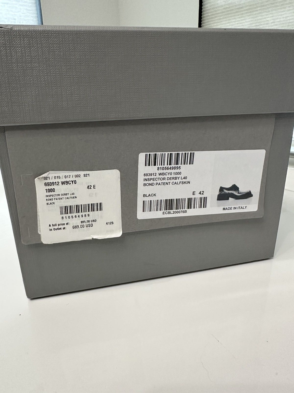 Balenciaga Inspector Derby Size US 9 / EU 42 - 8 Thumbnail